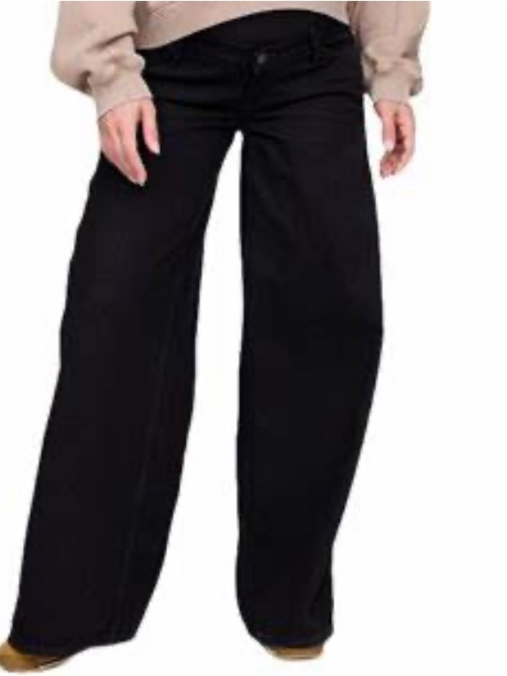 GAP Maternity Black Wide-Leg Women's Jeans Sz 31